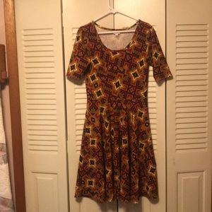 Lularoe Nicole dress, EUC
